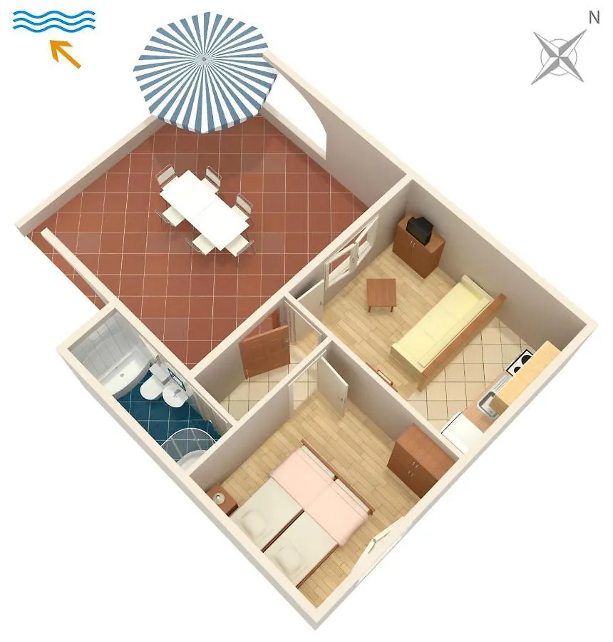 Apartments By The Sea Punat, Krk - 5351 Croatia